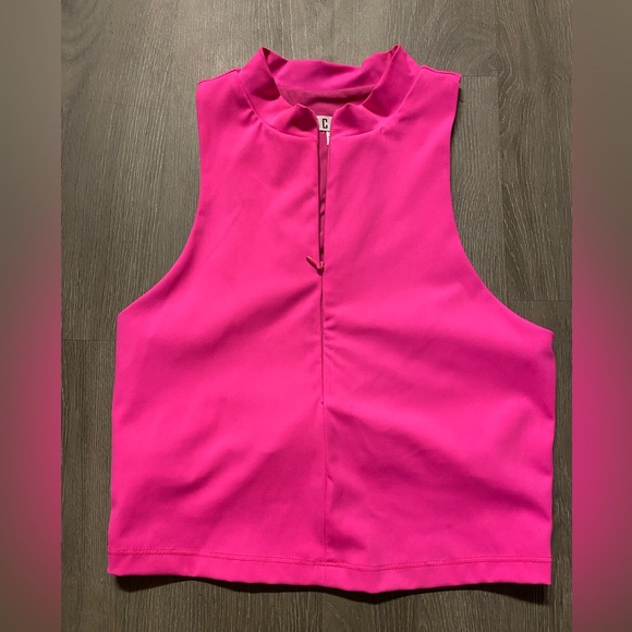 Half zip active tank top - Picture 1 of 3